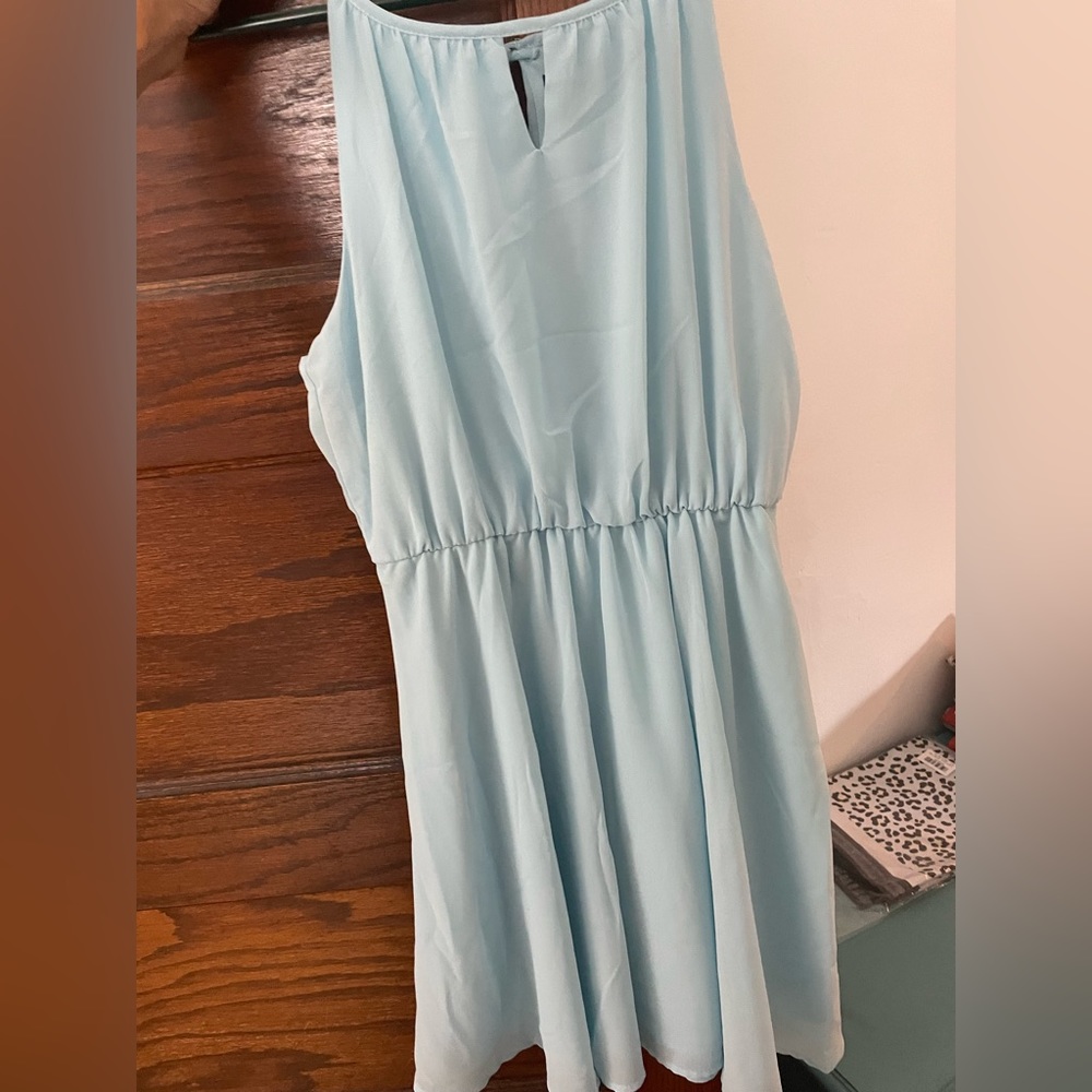 Francesca’s baby blue formal dress from worn twice.